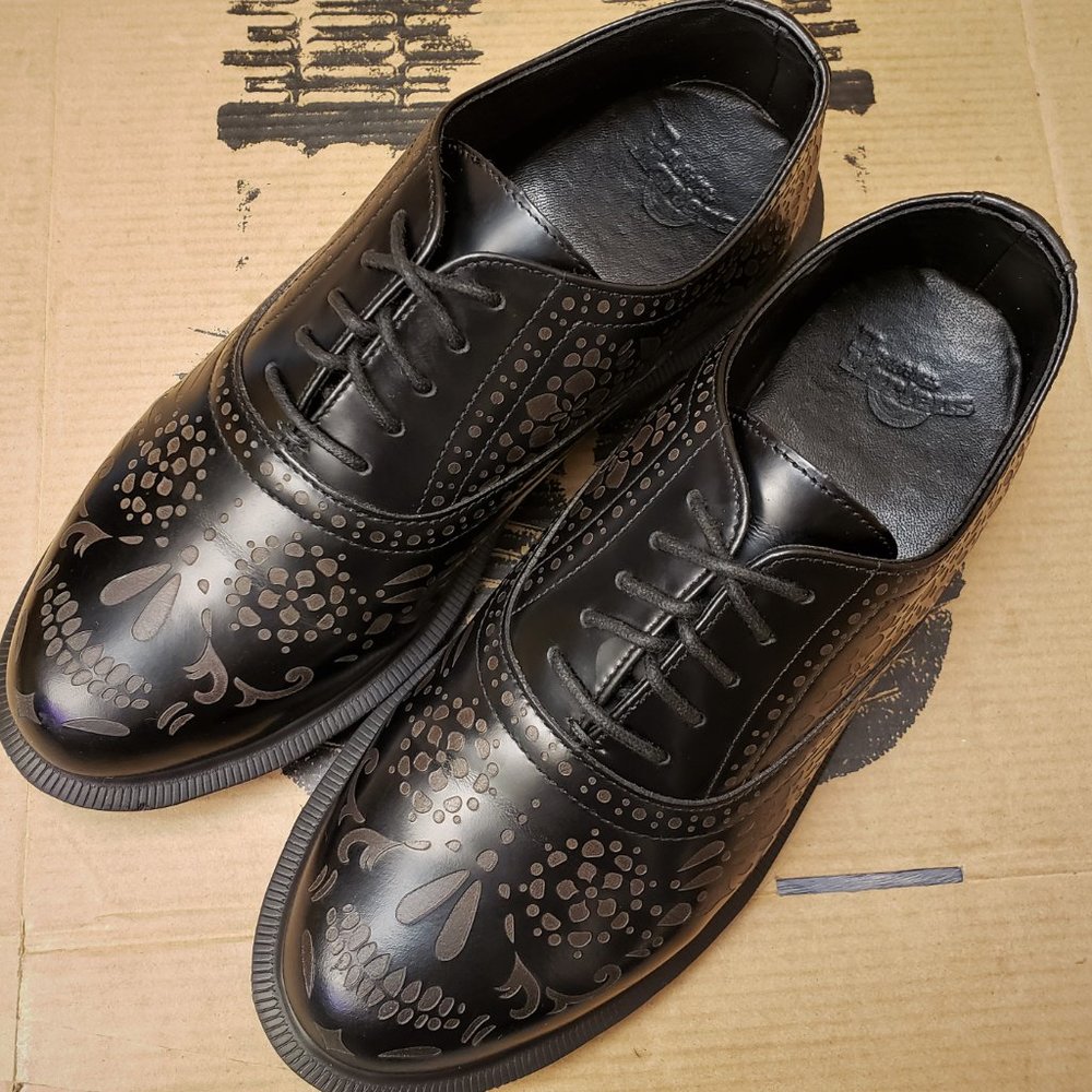 Sold❤Dr. Martens / Aila / Sugar Skull - Picture 2 of 13